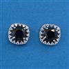 American Diamond Tops with Rhodium Plating
