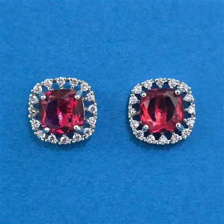 American Diamond Tops with Rhodium Plating