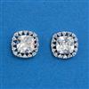 American Diamond Tops with Rhodium Plating