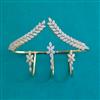 American Diamond Classic Kada with Rhodium Plating 2 Tone Plating