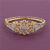 American Diamond Openable kada with 2 Tone Plating
