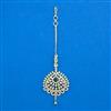 American Diamond Classic Tikka with Gold Plating