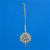 American Diamond Classic Tikka with Gold Plating