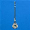 American Diamond Classic Tikka with Gold Plating