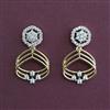 American Diamond Tops with Rhodium Plating 2 Tone Plating
