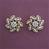 American Diamond Tops with Rhodium Plating 2 Tone Plating