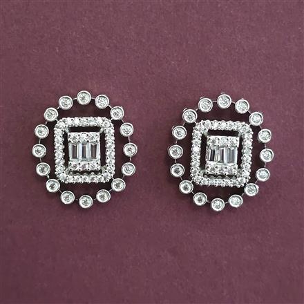 American Diamond Tops with Rhodium Plating 2 Tone Plating Mehndi Plating