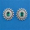 American Diamond Tops with Rhodium Plating