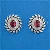 American Diamond Tops with Rhodium Plating