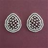 American Diamond Tops with Rhodium Plating 2 Tone Plating