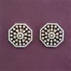 American Diamond Tops with Rhodium Plating 2 Tone Plating