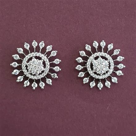 American Diamond Tops with Rhodium Plating 2 Tone Plating Mehndi Plating