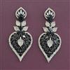 American Diamond Classic Earring with Mehndi Plating