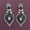 American Diamond Classic Earring with Mehndi Plating