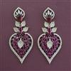 American Diamond Classic Earring with Mehndi Plating