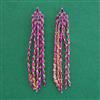 American Diamond Classic Earring with Gold Plating