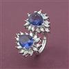 American Diamond Adjustable Ring with Rhodium Plating