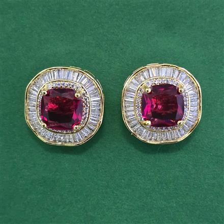 American Diamond Tops with Gold Plating Carat Plating