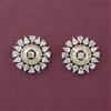 American Diamond Tops with Rhodium Plating 2 Tone Plating Carat Plating