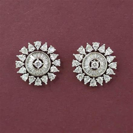 American Diamond Tops with Rhodium Plating 2 Tone Plating Carat Plating