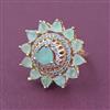 American Diamond Adjustable Ring with Carat Plating