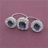 American Diamond Adjustable Ring with Rhodium Plating