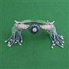 American Diamond Openable kada with Rhodium Plating