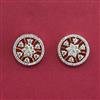 American Diamond Tops with Rhodium Plating 2 Tone Plating