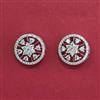 American Diamond Tops with Rhodium Plating 2 Tone Plating