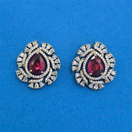 American Diamond Tops with Mehndi Plating