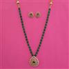 American Diamond Classic Pendant Set with 2 Tone Plating