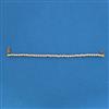 American Diamond Classic Bracelet With Mehndi Plating Rhodium Plating 2 Tone Plating