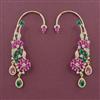 American Diamond Earcuff with Carat Plating