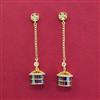 American Diamond Classic Earring with Gold Plating