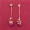 American Diamond Classic Earring with Gold Plating
