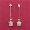 American Diamond Classic Earring with Gold Plating
