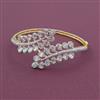American Diamond Openable kada with Rhodium Plating 2 Tone Plating