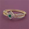American Diamond Openable kada with 2 Tone Plating