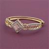 American Diamond Openable kada with 2 Tone Plating