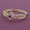 American Diamond Openable kada with 2 Tone Plating