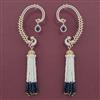 American Diamond Earcuff with Carat Plating