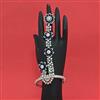 American Diamond Classic Hath Pan with Rhodium Plating