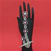 American Diamond Classic Hath Pan with Rhodium Plating