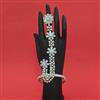 American Diamond Classic Hath Pan with Rhodium Plating