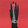 American Diamond Classic Hath Pan with Rhodium Plating