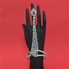 American Diamond Classic Hath Pan with Rhodium Plating