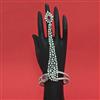 American Diamond Classic Hath Pan with Rhodium Plating