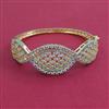 American Diamond Openable kada with 2 Tone Plating