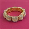 American Diamond Classic Bracelet with Rhodium Plating 2 Tone Plating