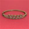American Diamond Openable kada with Rhodium Plating 2 Tone Plating Mehndi Plating